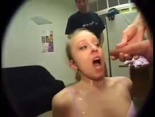 pissed sonya peek is gaining a mouthful of urine and swallowing liquid pushing down her throat (porn golden rain)